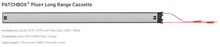 Load image into Gallery viewer, PATCHBOX Plus+ Cassettes (UTP/STP - Cat6a - Long Range - 1.8m+0.7m / 46RU)