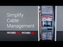Load and play video in Gallery viewer, PATCHBOX Plus+ Systems (UTP/STP - Cat6a - Standard Range - 1.8m / 30RU)