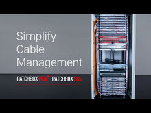 Load and play video in Gallery viewer, PATCHBOX Plus+ Systems (UTP/STP - Cat6a - Standard Range - 1.8m / 30RU)
